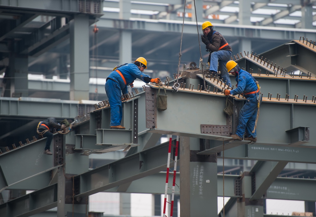 “新年最大的心愿就是工程建设顺利”——北京城市副中心工地春节探访 | 江西频道·人民网